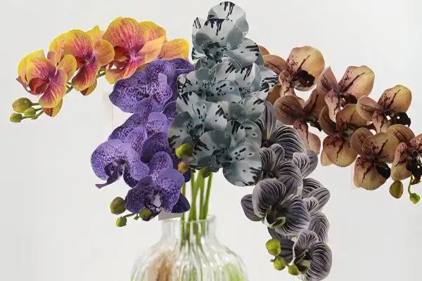 How to style faux orchid for home